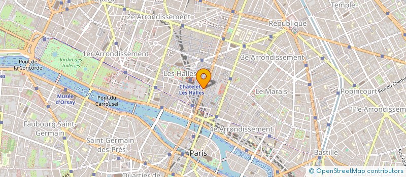 localisation de l'entreprise MONSIEUR VINCENT OMEIRA à PARIS