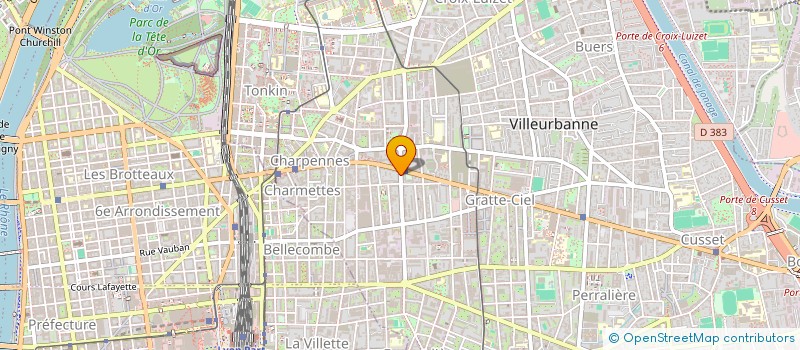 localisation de l'entreprise MONSIEUR VINCENT OPOIX  VILLEURBANNE