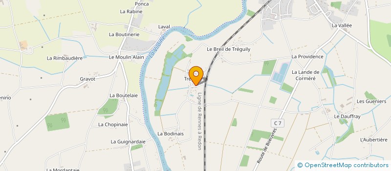 localisation de l'entreprise MONSIEUR VINCENT ORAIN à GUIPRY-MESSAC