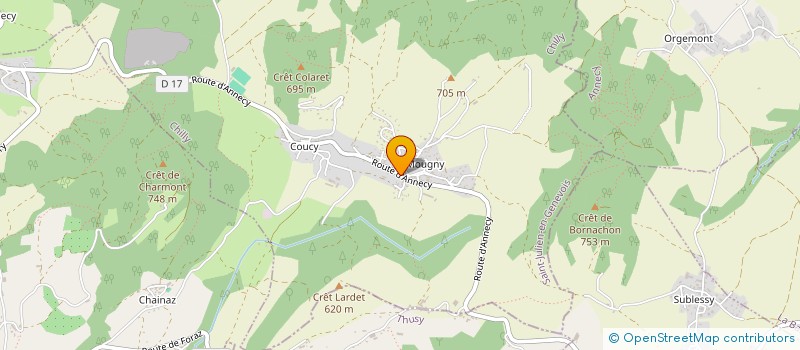 localisation de l'entreprise MONSIEUR VINCENT ORSET  CHILLY