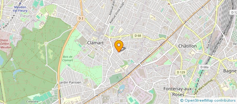 localisation de l'entreprise MONSIEUR VINCENT ORTELLS à CLAMART