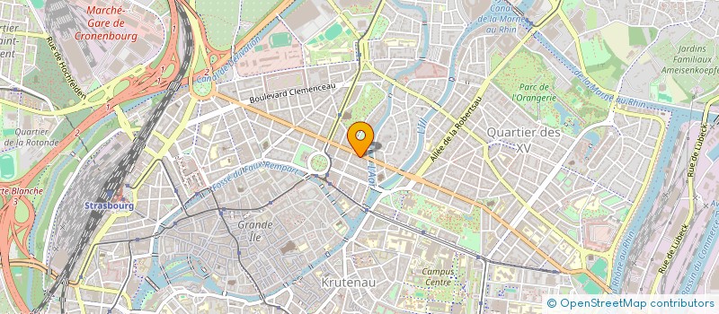 localisation de l'entreprise MONSIEUR VINCENT OSWALD à STRASBOURG