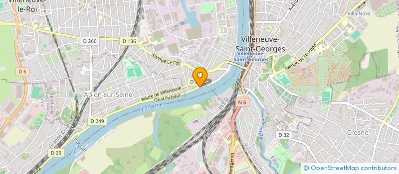 localisation de l'entreprise MONSIEUR VINCENT OUDANE  VILLENEUVE-LE-ROI