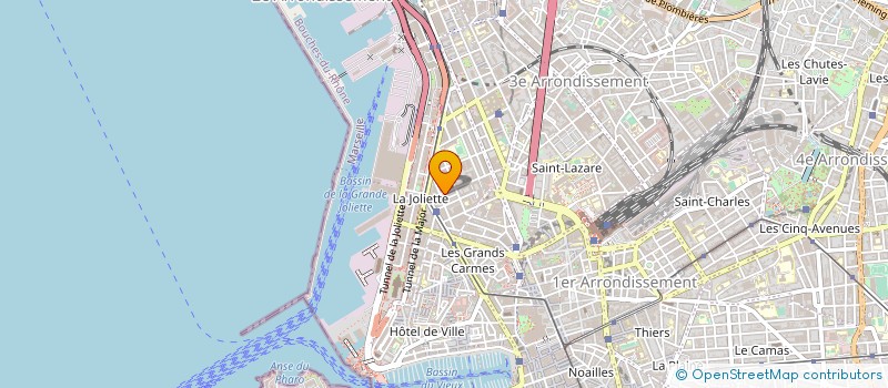 localisation de l'entreprise MONSIEUR VINCENT OUEDRAOGO à MARSEILLE