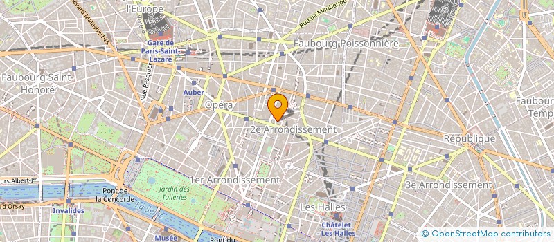 localisation de l'entreprise MONSIEUR VINCENT PACOT  PARIS