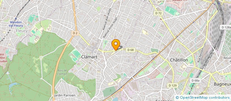 localisation de l'entreprise MONSIEUR VINCENT PACTON à CLAMART