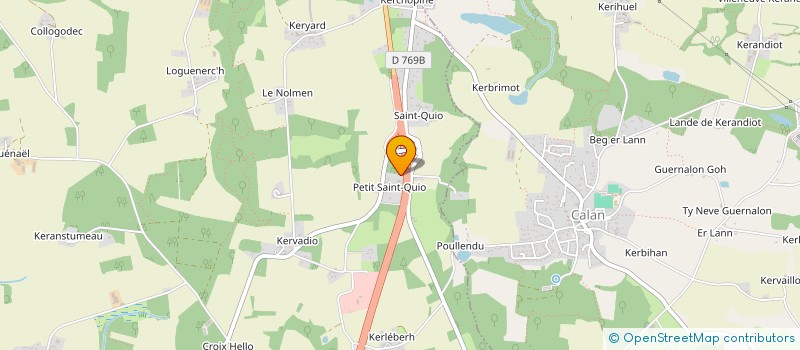 localisation de l'entreprise MONSIEUR VINCENT PADALEC  CLEGUER