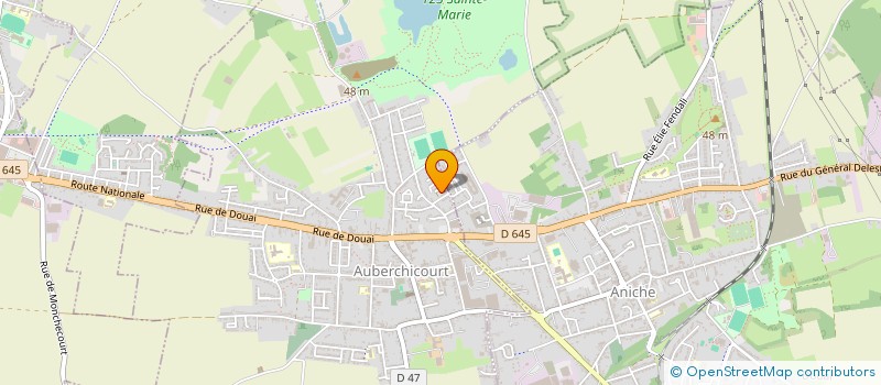 localisation de l'entreprise MONSIEUR VINCENT PAGACZ  AUBERCHICOURT