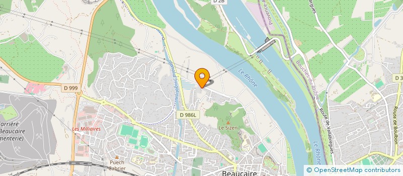 localisation de l'entreprise MONSIEUR VINCENT PAGE  BEAUCAIRE