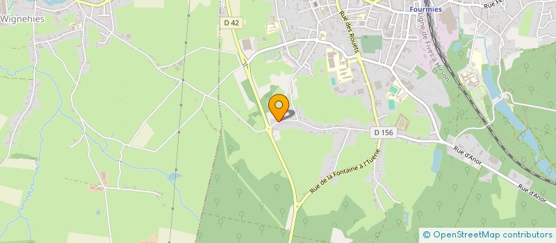 localisation de l'entreprise MONSIEUR VINCENT PAILLART  FOURMIES