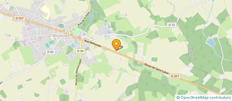 localisation de l'entreprise MONSIEUR VINCENT PAPIN  BOULOIRE