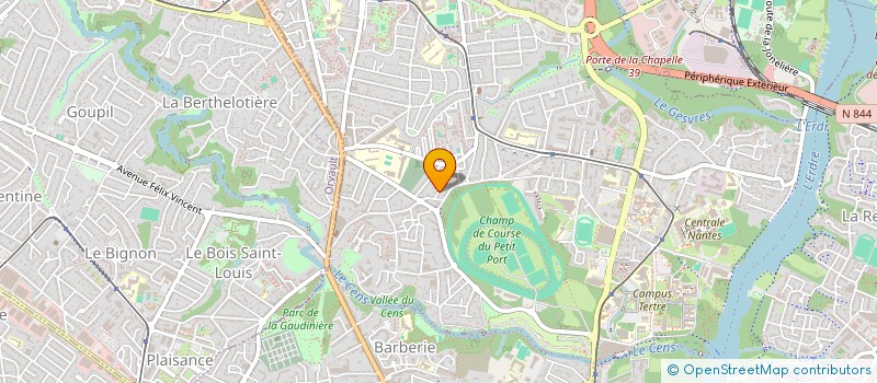localisation de l'entreprise MONSIEUR VINCENT PAPON  NANTES