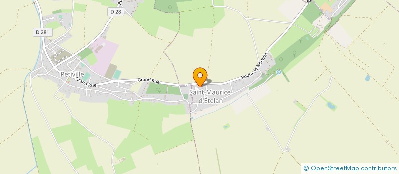 localisation de l'entreprise MONSIEUR VINCENT PAPORAY  SAINT-MAURICE-D'ETELAN