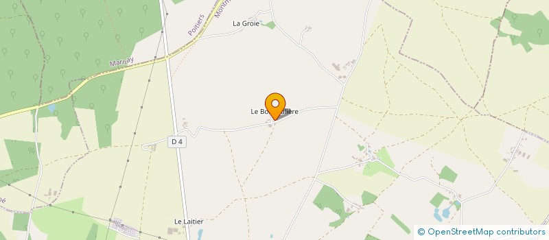 localisation de l'entreprise MONSIEUR VINCENT PAQUEREAU  CHAMPAGNE-SAINT-HILAIRE