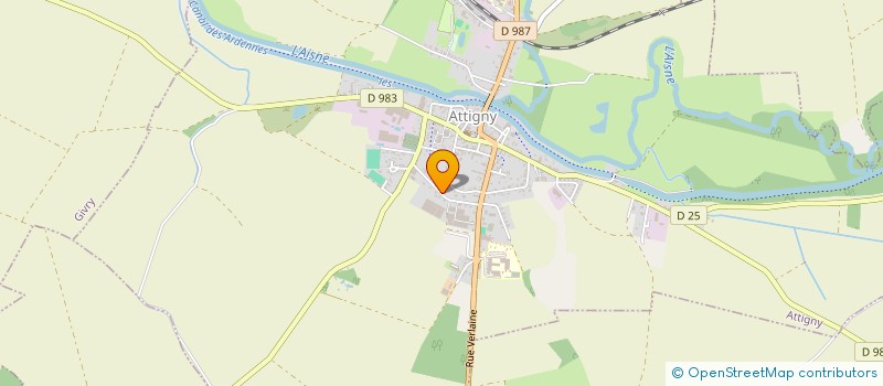 localisation de l'entreprise MONSIEUR VINCENT PAQUOLA  ATTIGNY