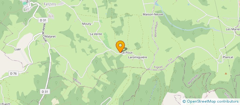 localisation de l'entreprise MONSIEUR VINCENT PARAMELLE-LABRO  LINAC