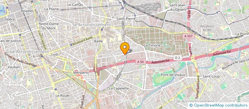 localisation de l'entreprise MONSIEUR VINCENT PARLANTI à MARSEILLE