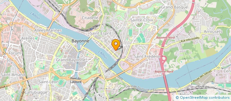 localisation de l'entreprise MONSIEUR VINCENT PASCUITO à BAYONNE