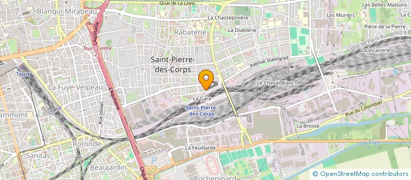 localisation de l'entreprise MONSIEUR VINCENT PASTOR à SAINT-PIERRE-DES-CORPS