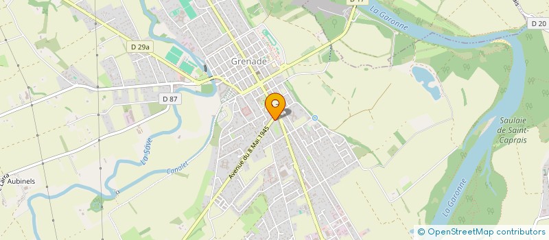 localisation de l'entreprise MONSIEUR VINCENT PASTOU  GRENADE