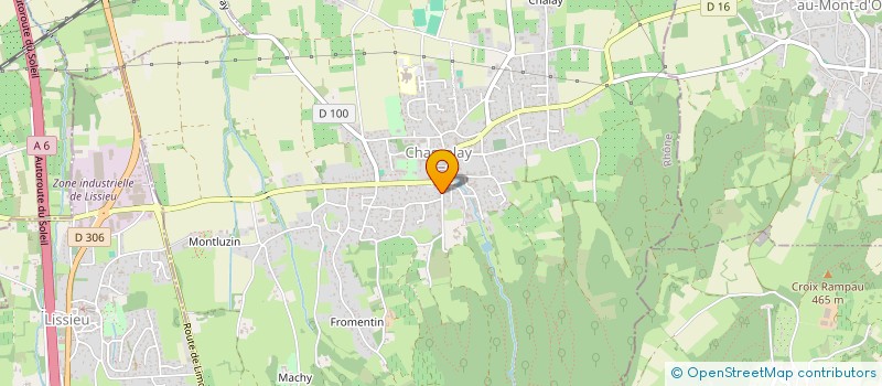 localisation de l'entreprise MONSIEUR VINCENT PATISSIER  CHASSELAY