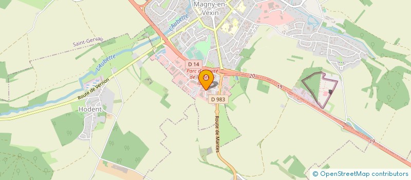 localisation de l'entreprise MONSIEUR VINCENT PAUMIER à MAGNY-EN-VEXIN