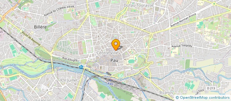 localisation de l'entreprise MONSIEUR VINCENT PAVELIC à PAU