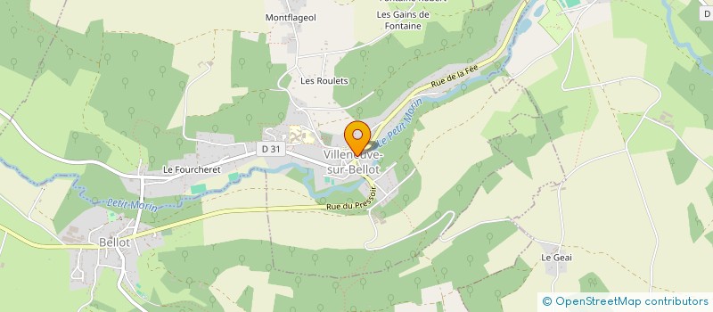 localisation de l'entreprise MONSIEUR VINCENT PAWLICK à BELLOT