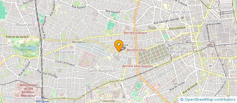 localisation de l'entreprise MONSIEUR VINCENT PEDEBOSCQ à BORDEAUX