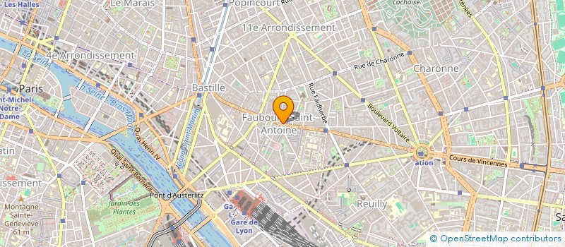 localisation de l'entreprise MONSIEUR VINCENT PEDROS  PARIS 11