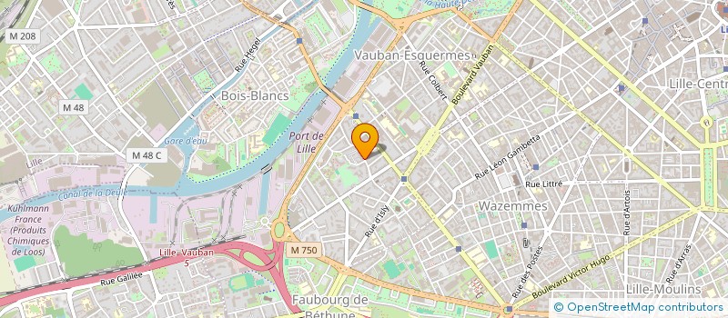 localisation de l'entreprise MONSIEUR VINCENT PEINE à LILLE