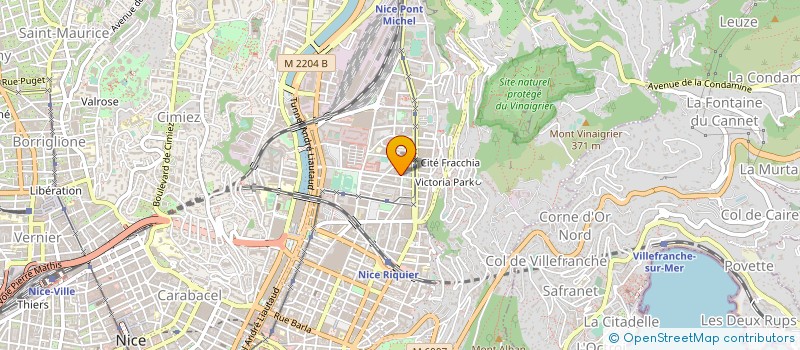 localisation de l'entreprise MONSIEUR VINCENT PEIRANI à NICE