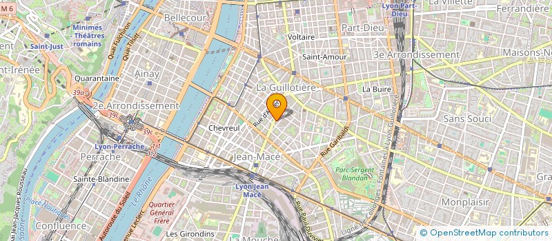 localisation de l'entreprise MONSIEUR VINCENT PELLETIER  LYON