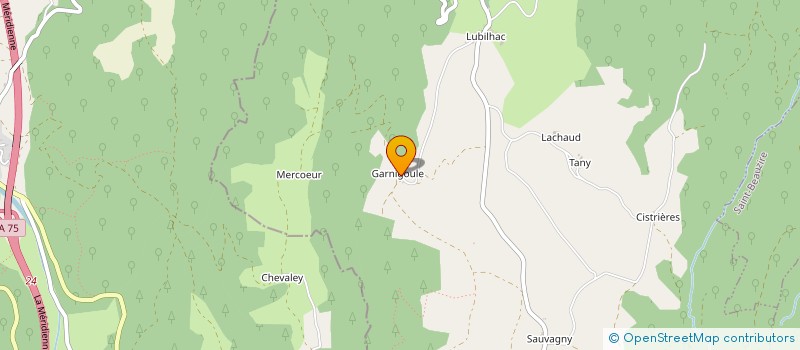 localisation de l'entreprise MONSIEUR VINCENT PENIDE  LUBILHAC