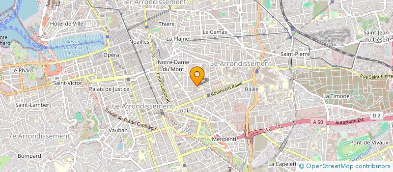 localisation de l'entreprise MONSIEUR VINCENT PENOUTY à MARSEILLE