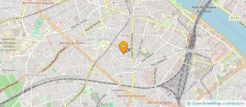 localisation de l'entreprise MONSIEUR VINCENT PERE  BORDEAUX