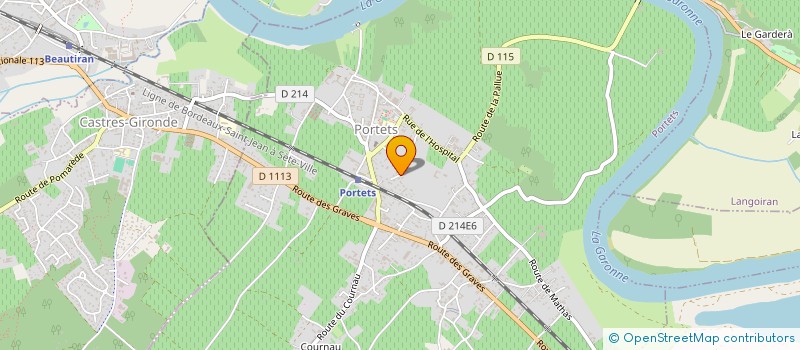 localisation de l'entreprise MONSIEUR VINCENT PEREIRA  PORTETS