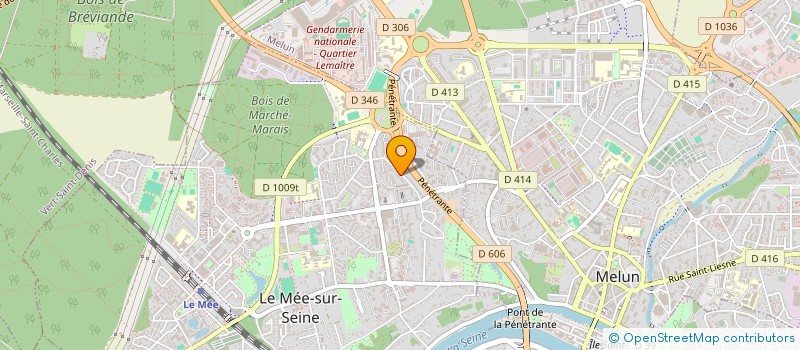 localisation de l'entreprise MONSIEUR VINCENT PEREIRA  LE MEE-SUR-SEINE