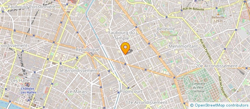 localisation de l'entreprise MONSIEUR VINCENT PEREIRA  PARIS