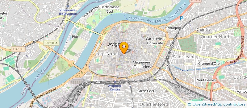 localisation de l'entreprise MONSIEUR VINCENT PEREIRA DA ROSA  AVIGNON