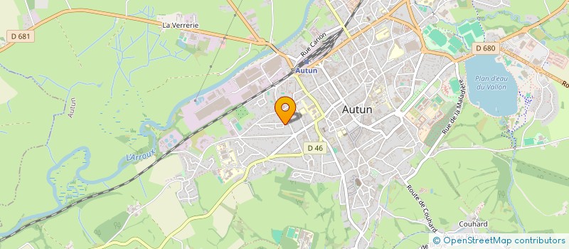 localisation de l'entreprise MONSIEUR VINCENT PERESSOTTI  AUTUN