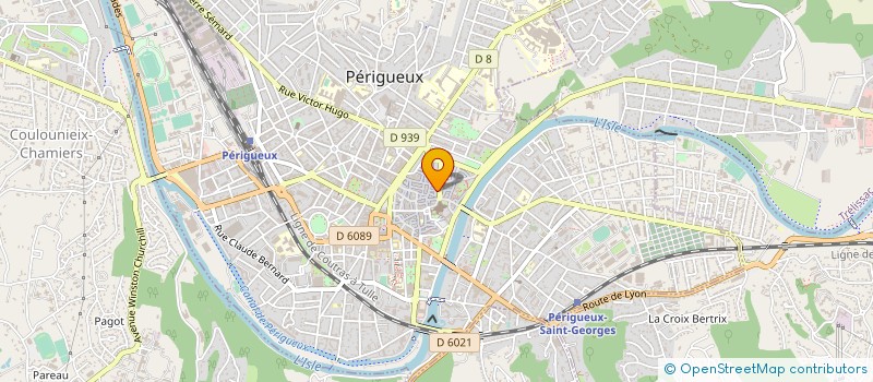 localisation de l'entreprise MONSIEUR VINCENT PEREZ à PERIGUEUX