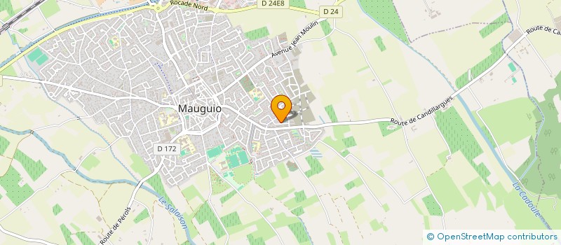 localisation de l'entreprise MONSIEUR VINCENT PEREZ  MAUGUIO