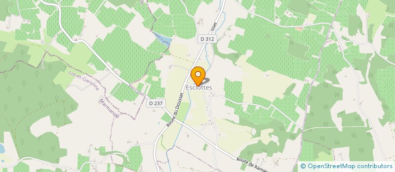 localisation de l'entreprise MONSIEUR VINCENT PEROSA à ESCLOTTES