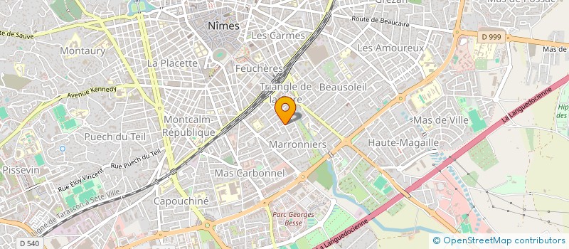 localisation de l'entreprise MONSIEUR VINCENT PERRIER  NIMES