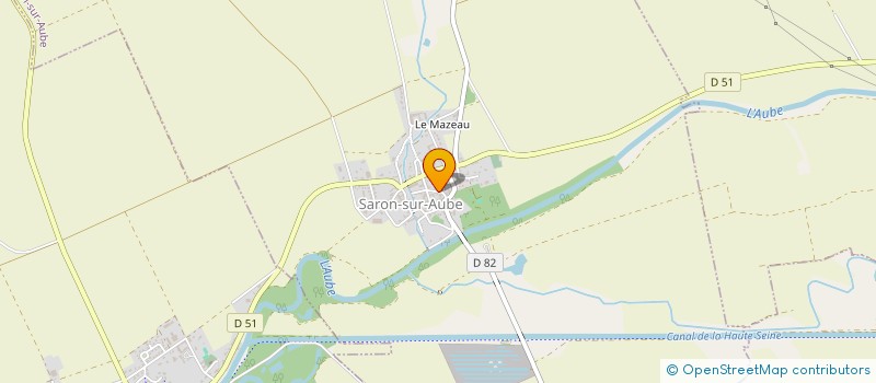 localisation de l'entreprise MONSIEUR VINCENT PERROTTET à SARON-SUR-AUBE