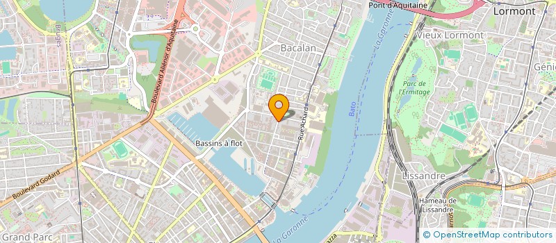 localisation de l'entreprise MONSIEUR VINCENT PETRE  BORDEAUX