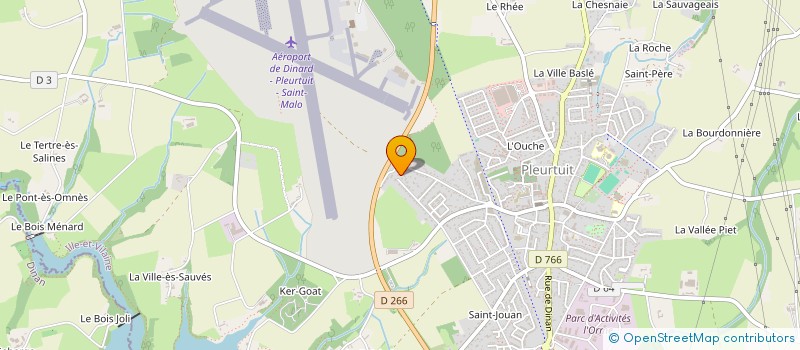 localisation de l'entreprise MONSIEUR VINCENT PETRIMAUX à PLEURTUIT