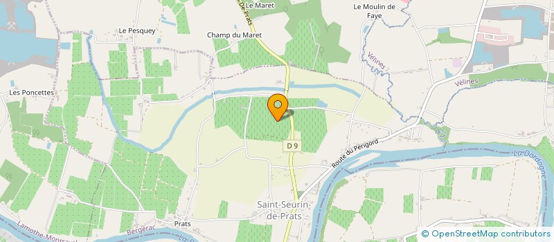 localisation de l'entreprise MONSIEUR VINCENT PEYREBRUNE à SAINT-ANTOINE-DE-BREUILH
