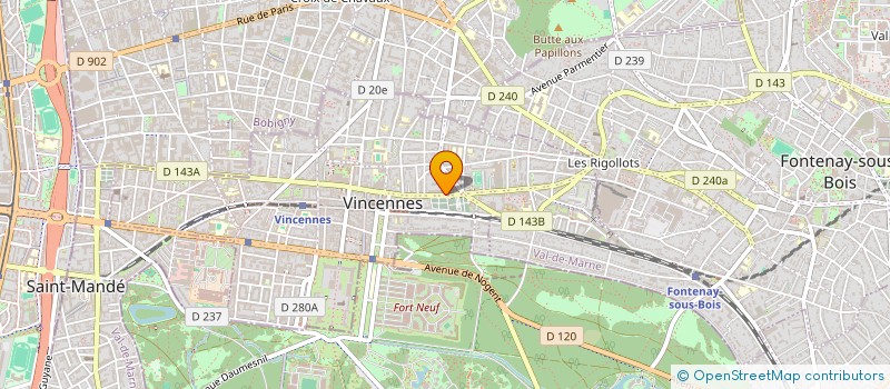 localisation de l'entreprise MONSIEUR VINCENT PFLIEGER à VINCENNES